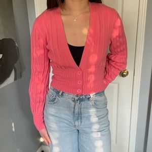 Wilfred Plunge Front Cardigan